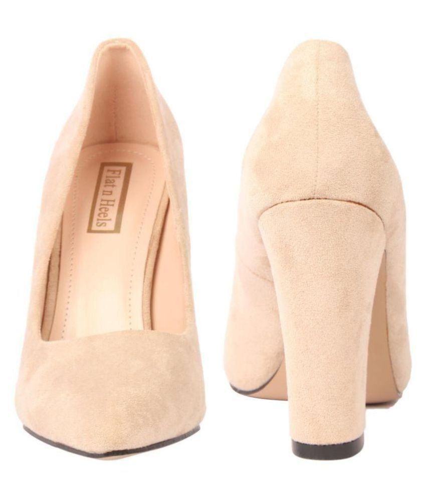 flat block heels