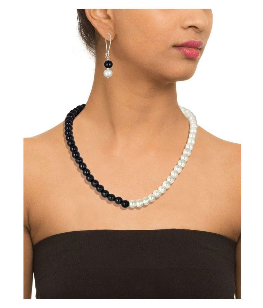     			JFL - Jewellery For Less Pearls Multi Color Princess Designer None Necklaces Set