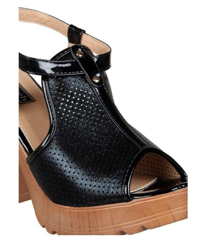flat block heels