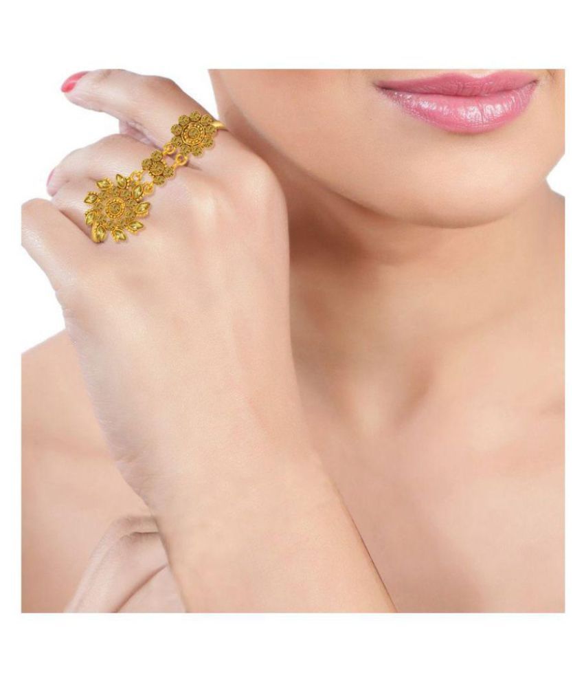     			Spargz- Gold Rings (Pack of 1)