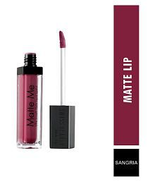 Swiss Beauty Matte Liquid Lipstick (Sangria), 6ml