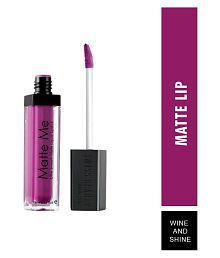 Swiss Beauty Matte Liquid Lipstick (Wine &amp; Shine), 6ml