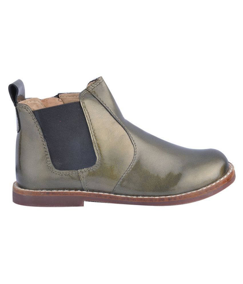 olive bean boots