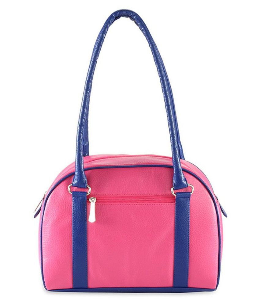 Goodwill Leather Art Pink Faux Leather Shoulder Bag - Buy Goodwill ...
