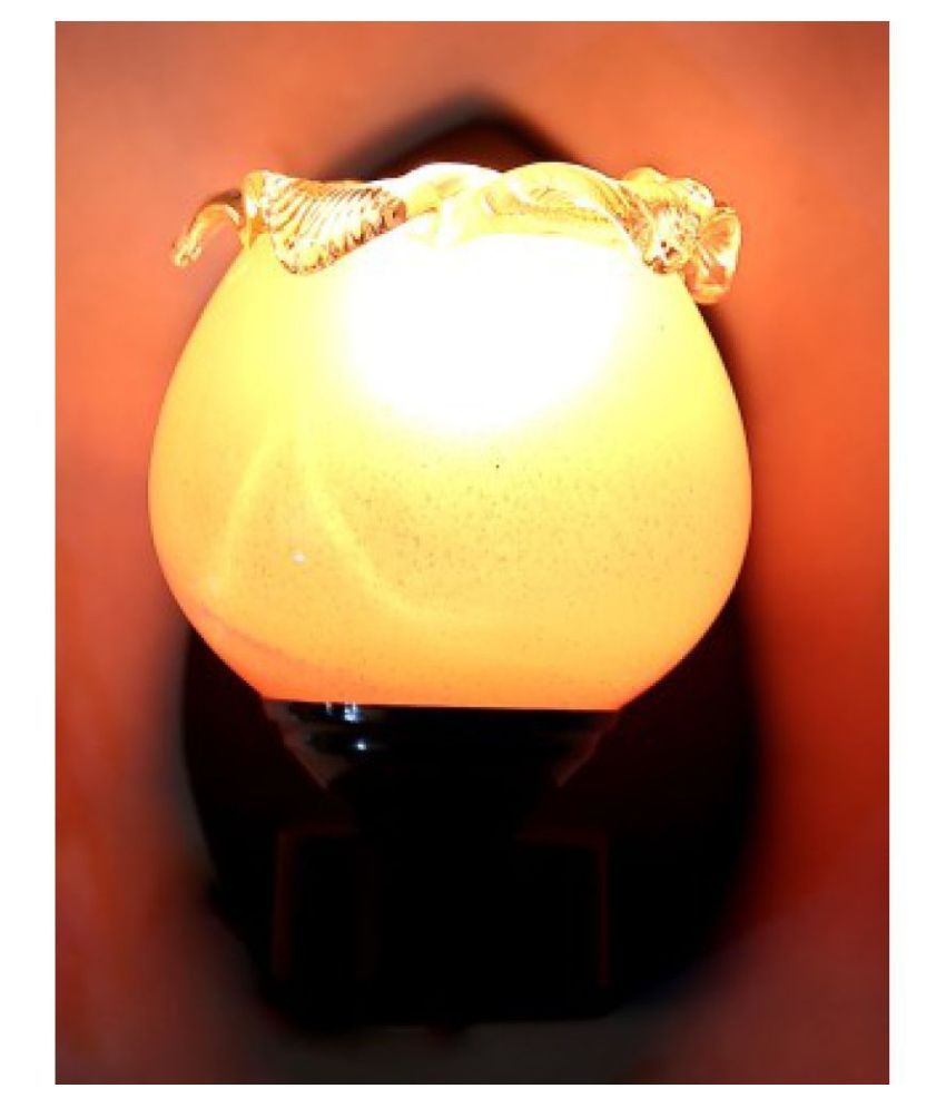     			Somil Decorative Wall Lamp Light Glass Wall Light Orange - Pack of 1