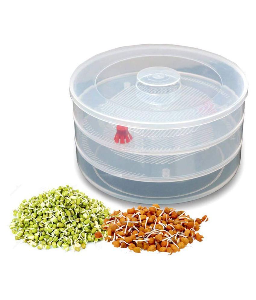 Takdir Enterprise Sprout Maker Plastic Sprout Maker Box Hygienic Sprout Maker with 3