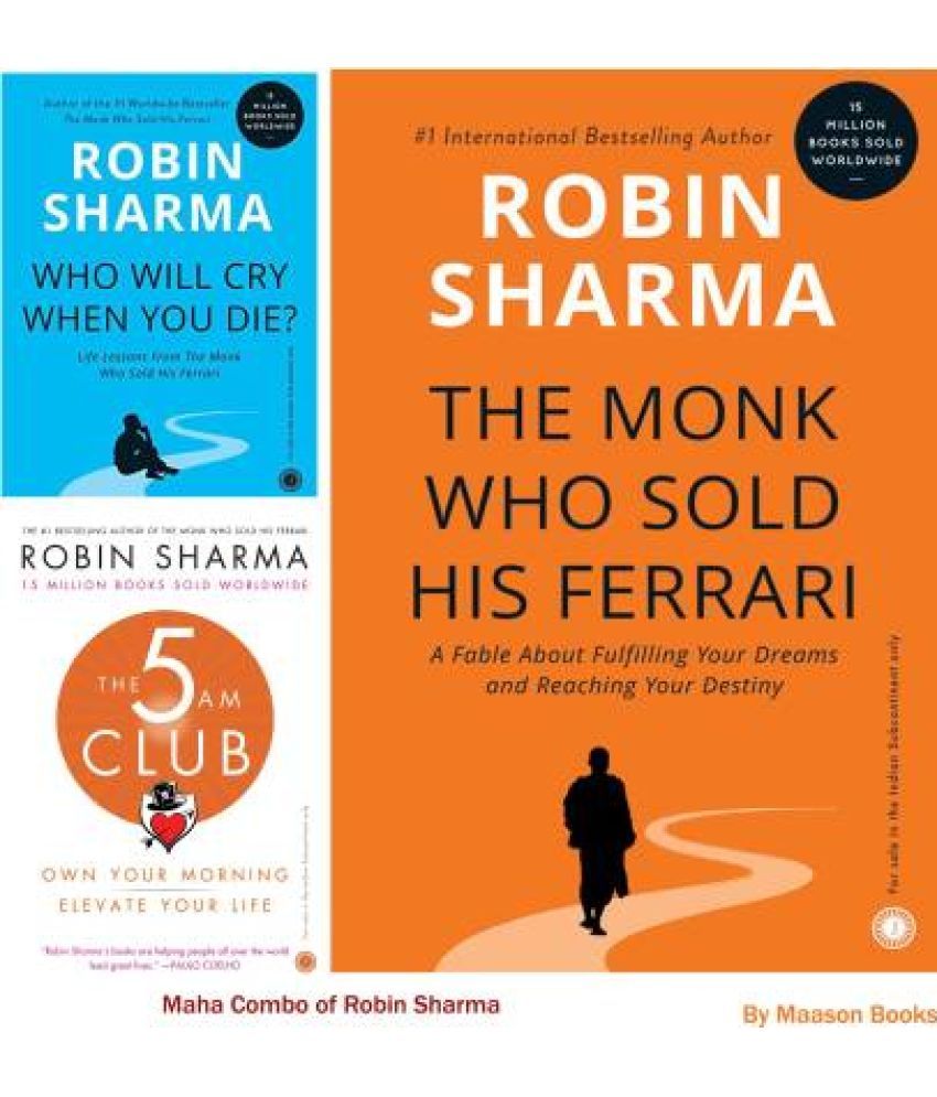     			The Monk Who Sold His Ferrari + 5 Am Club + Who Will Cry When You Die?  (Paperback, Generic)