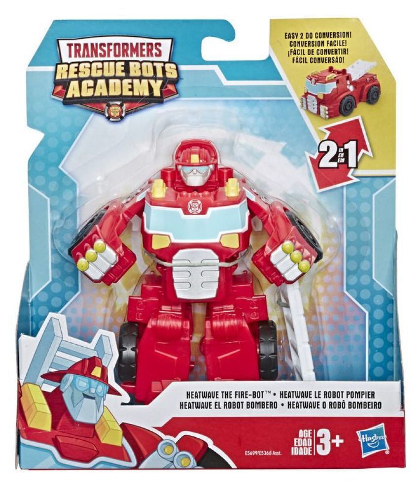 transformers playskool rescue bots academy heatwave f1 11cm transformable toy