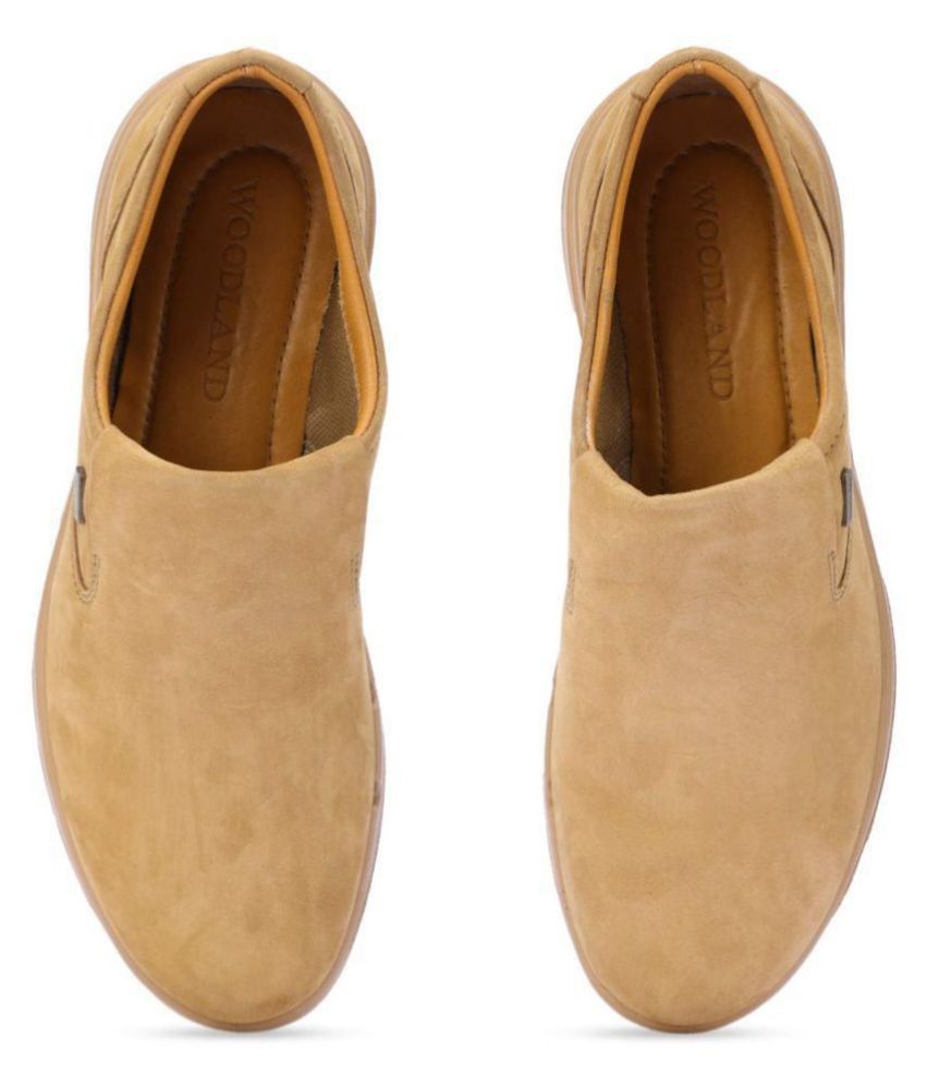 woodland camel loafers shoes