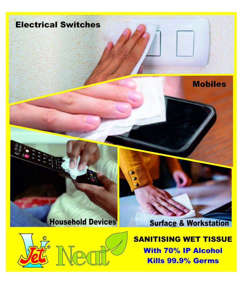 Jet Sanitizing Wipes Multi Surface Cleaner Wipes Jet Sanitizing Wet