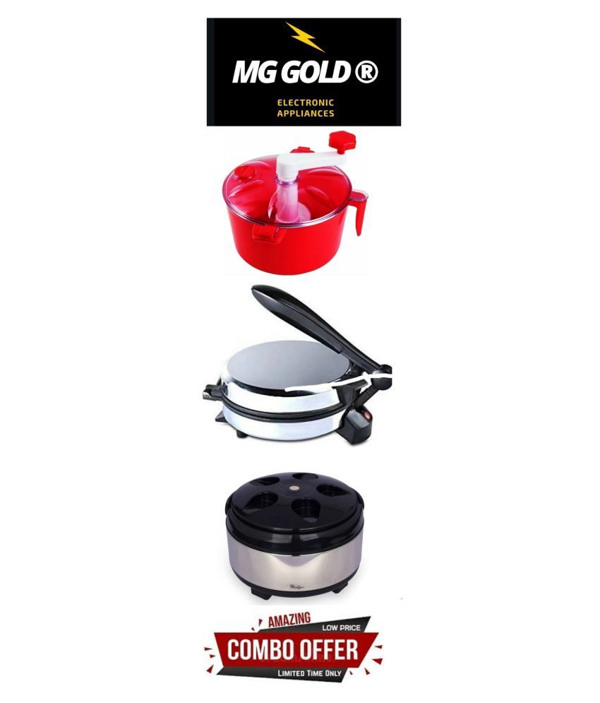     			Mg gold Roti maker combo 1000 Watts Roti Maker