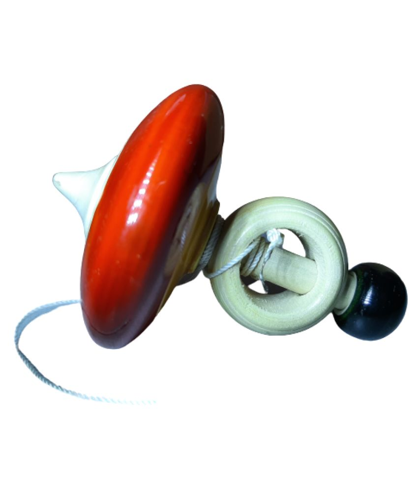 Wooden Spinning top (Latoo) collections Pack of 3 nos Kid's Ancient