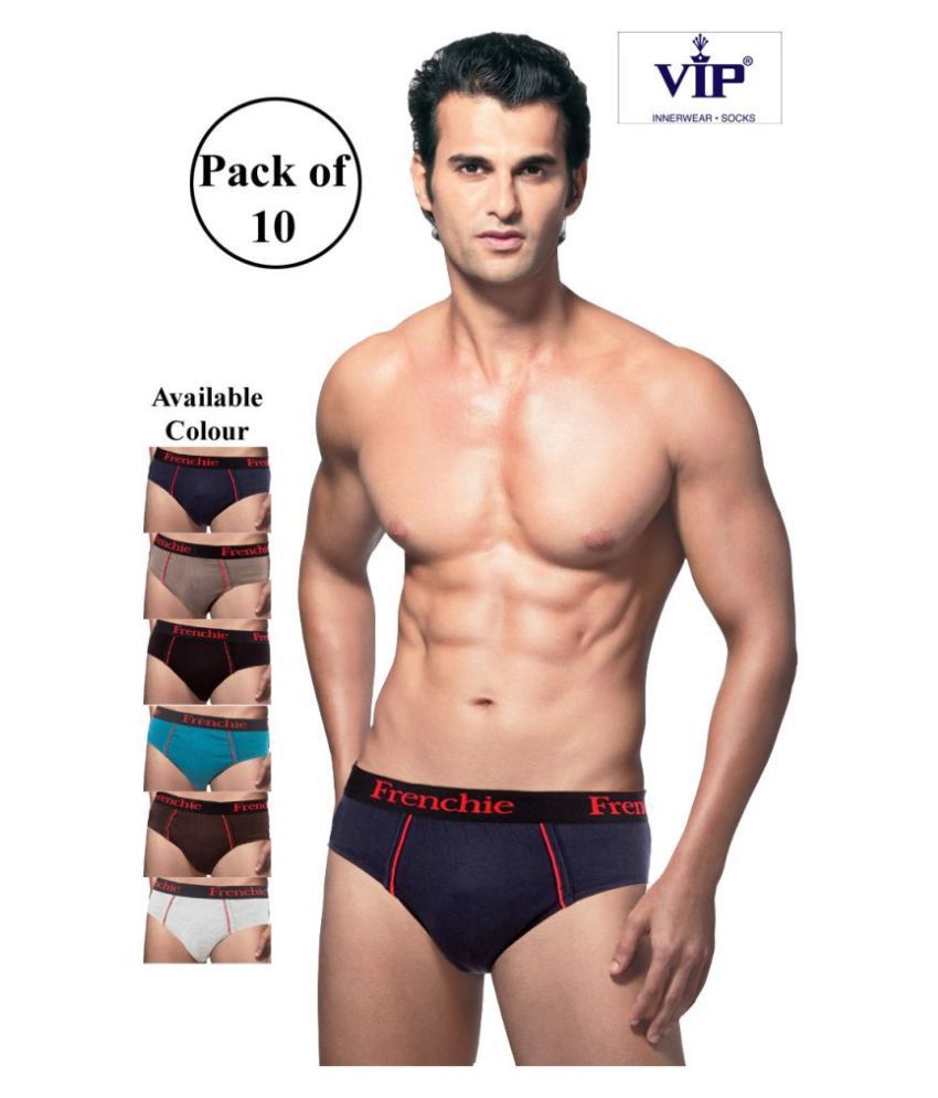     			VIP Multi Brief Pack of 10