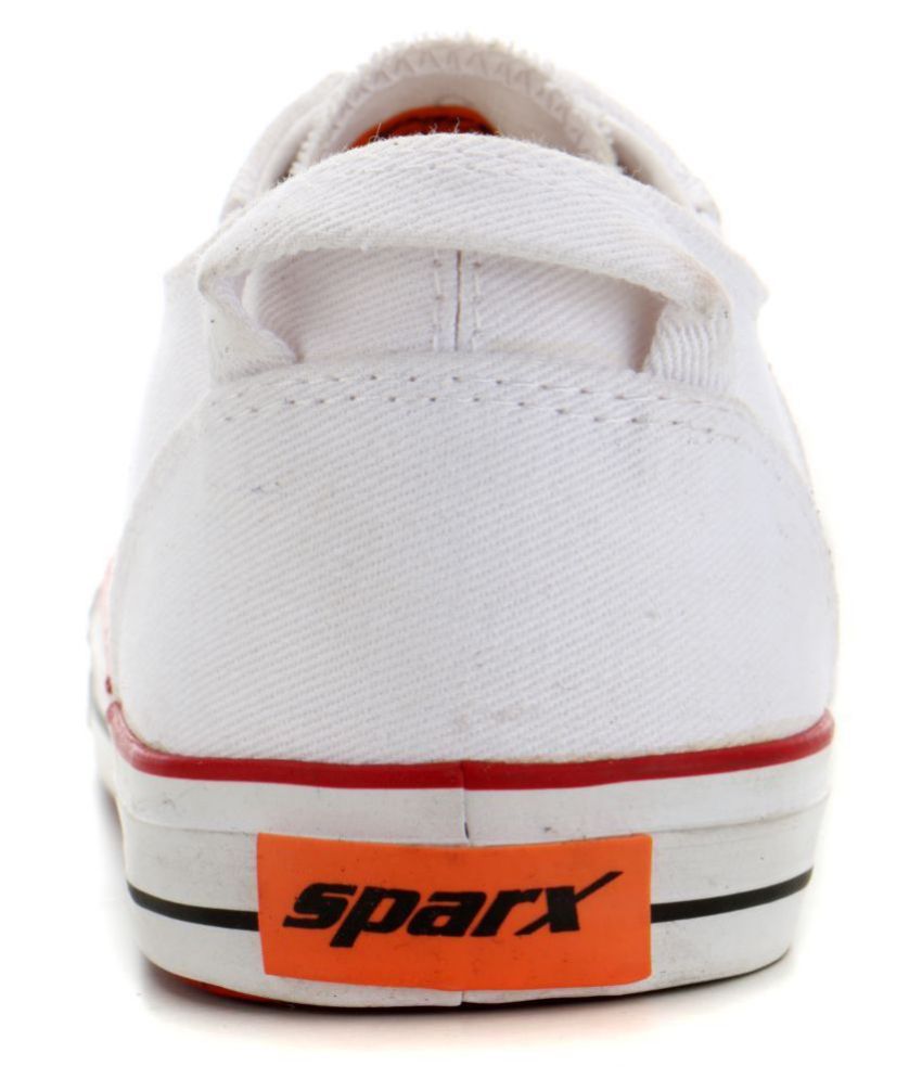 sparx white shoes sneakers