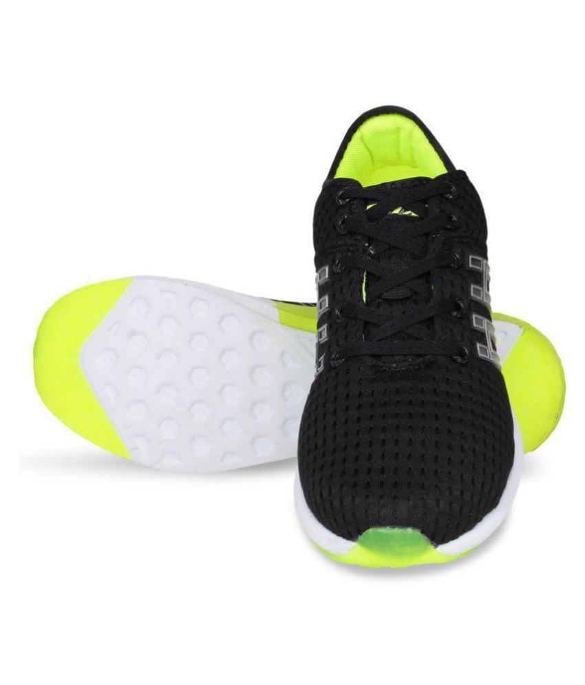 sparx running shoes black