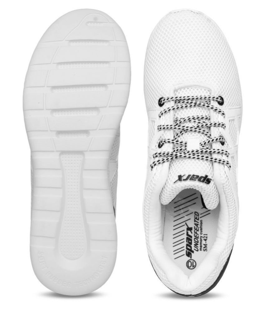 sparx sm 421 white shoes