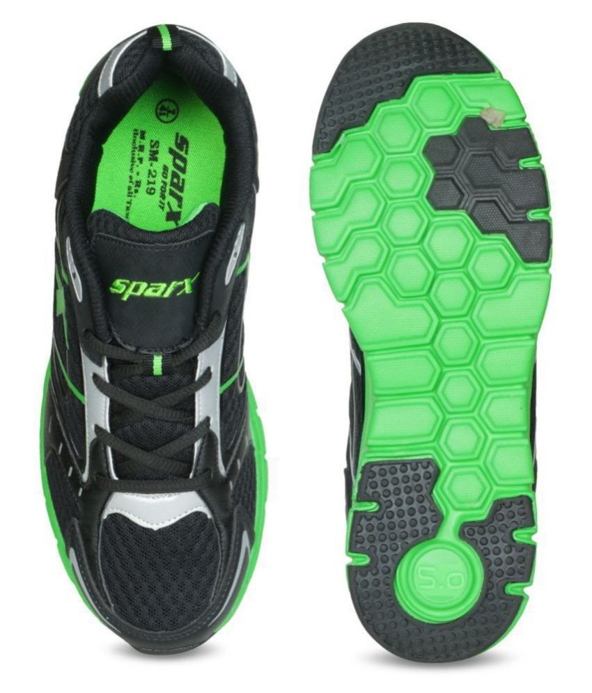 Sparx SM-219 Black Running Shoes