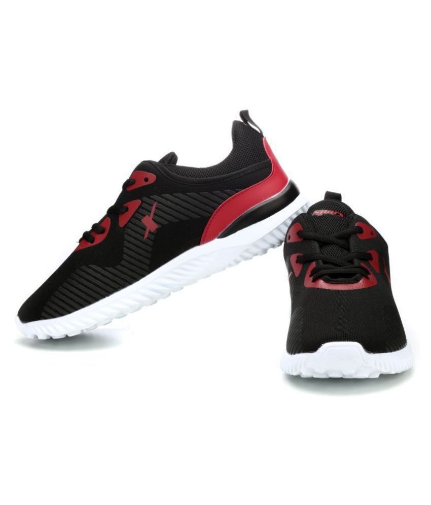 Sparx SM-297 Black Running Shoes