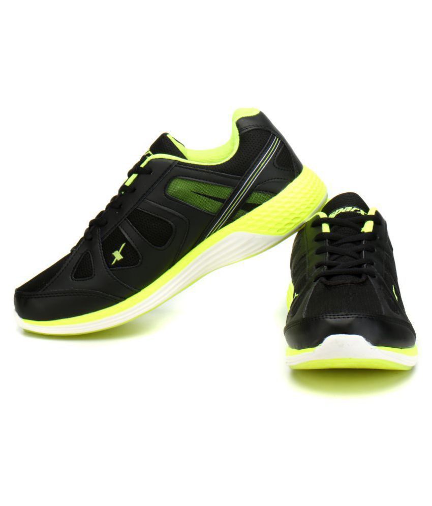 Sparx SM-317 Black Running Shoes - Buy 