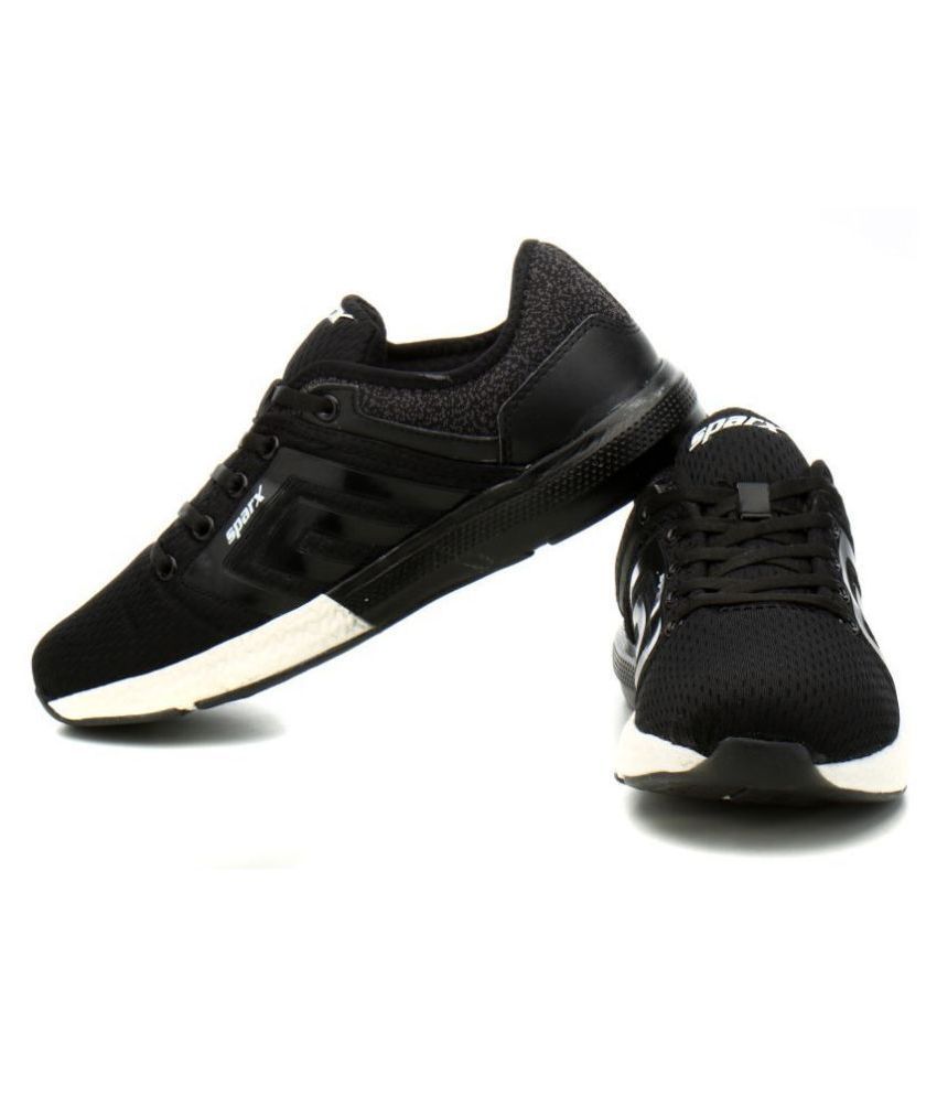 Sparx SM-346 Black Running Shoes