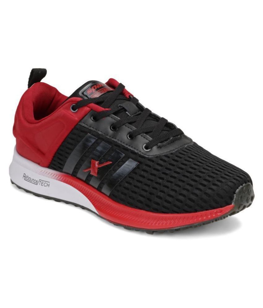 Sparx SM-382 Black Running Shoes - Buy 