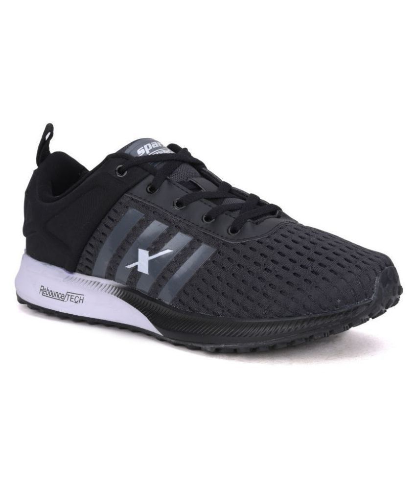 Sparx SM-382 Black Running Shoes - Buy 