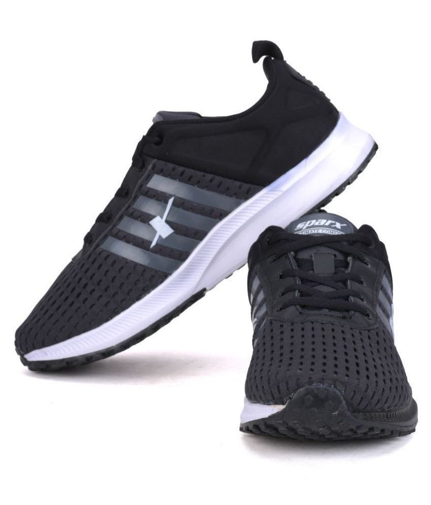 Sparx SM-382 Black Running Shoes
