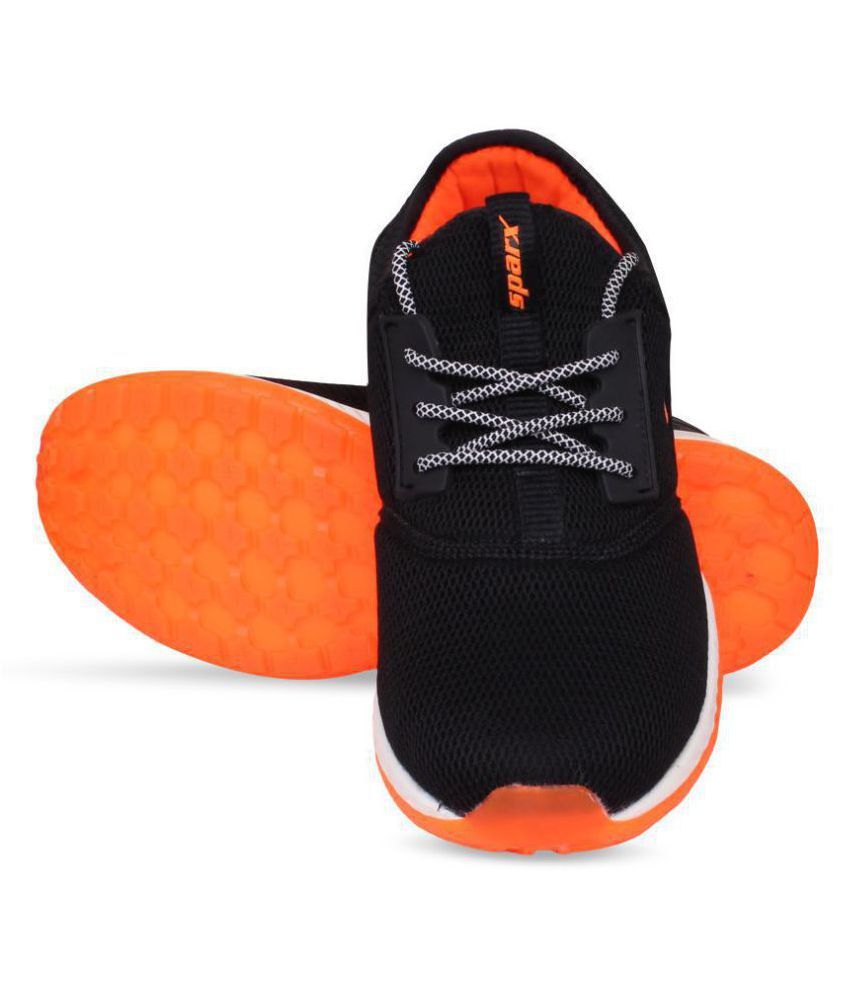 Sparx SM-399 Black Running Shoes - Buy 