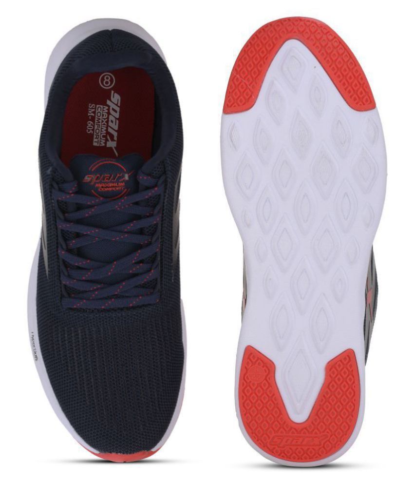 Sparx SM-605 Navy Running Shoes - Buy 