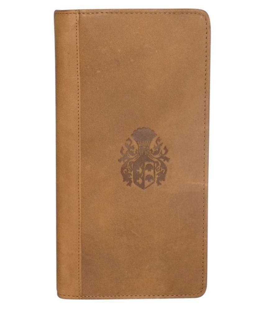     			Style 98 Leather Brown Fashion Long Wallet