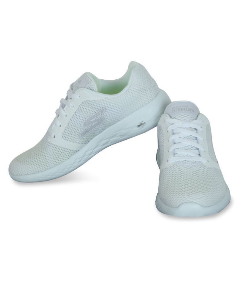 skechers white shoes
