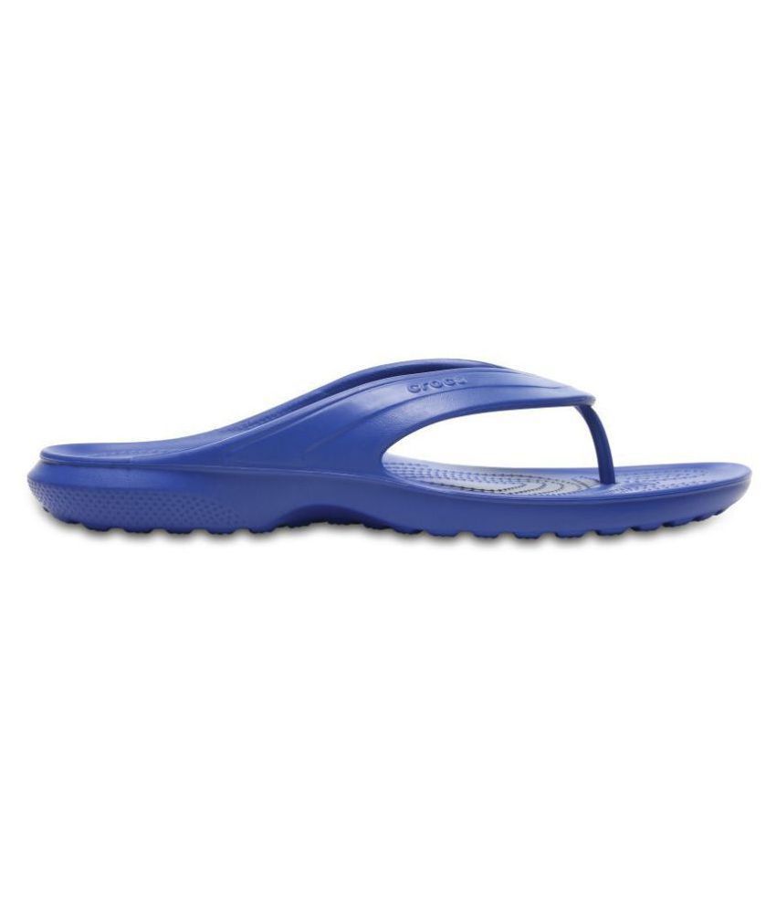 Crocs Blue Slippers Price in India- Buy Crocs Blue Slippers Online at ...