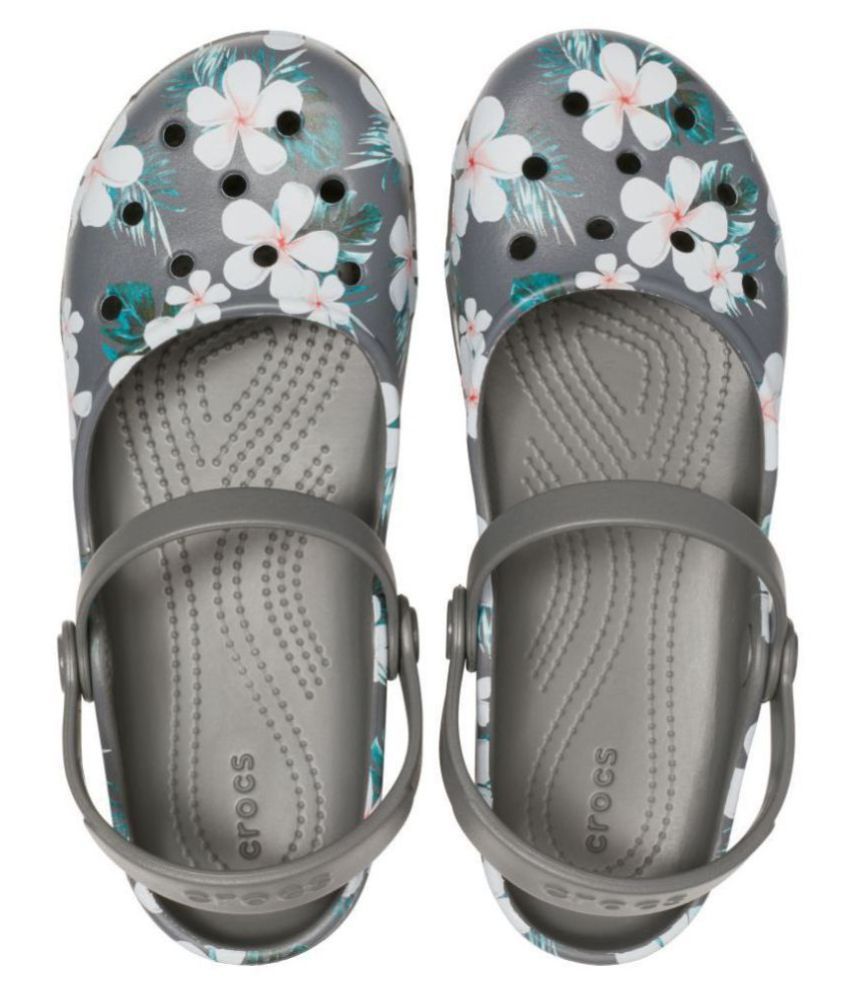 Crocs Gray Clogs Price in India- Buy Crocs Gray Clogs Online at Snapdeal