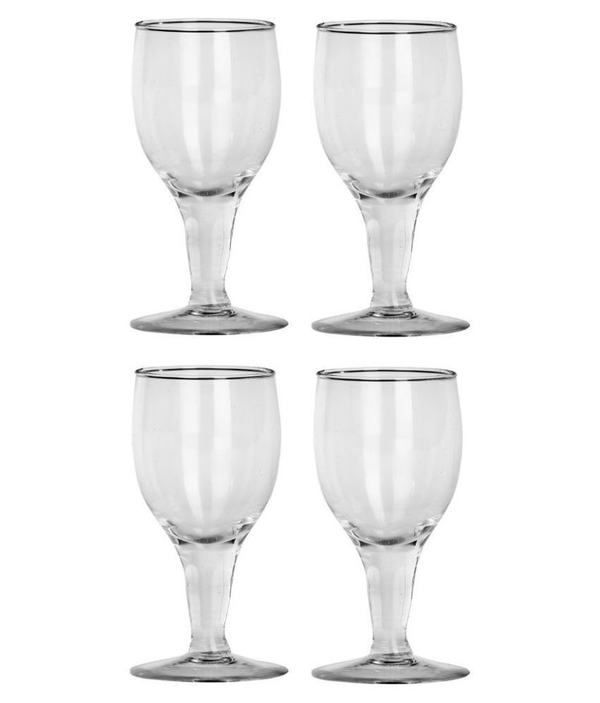     			Afast Wine  Glasses Set,  180 ML - (Pack Of 4)