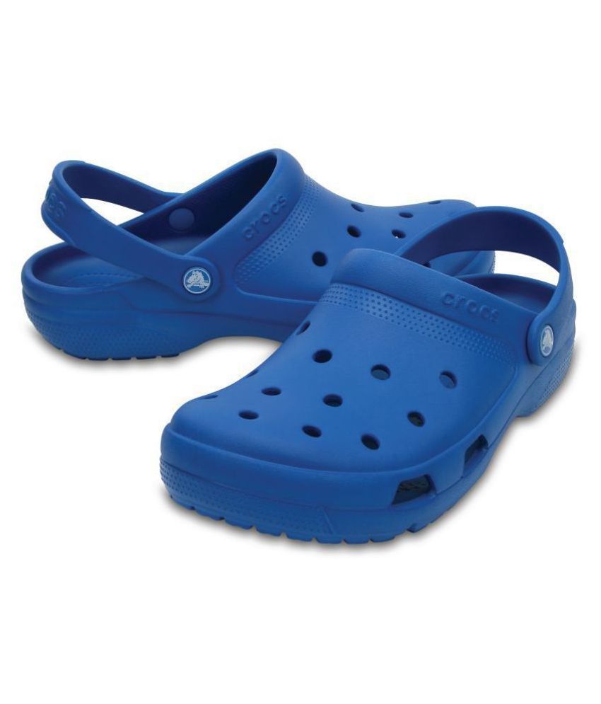 Crocs Blue Croslite Floater Sandals - Buy Crocs Blue Croslite Floater ...