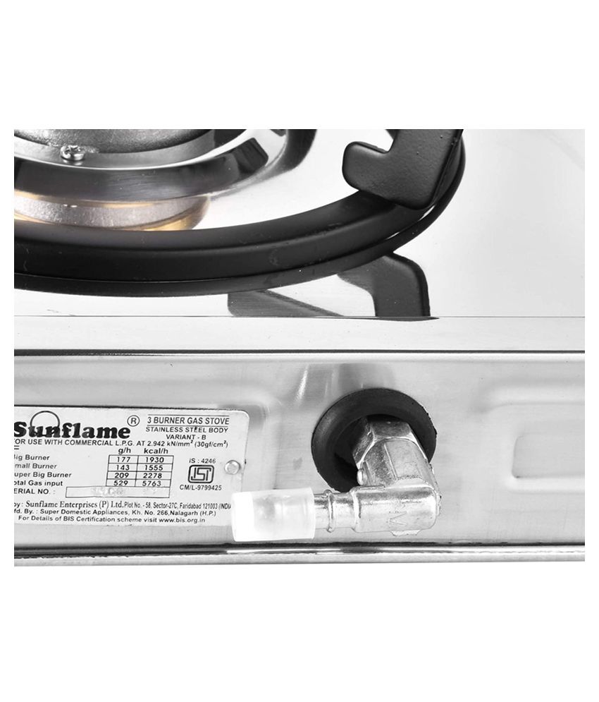 sunflame optra 3b ss