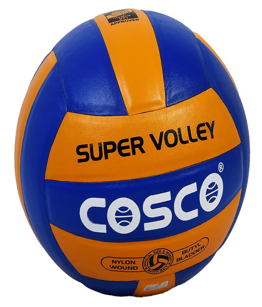 NRK Sports Cosco Volleyball Size 4 (Pack of 1, Blue & Yellow) Buy