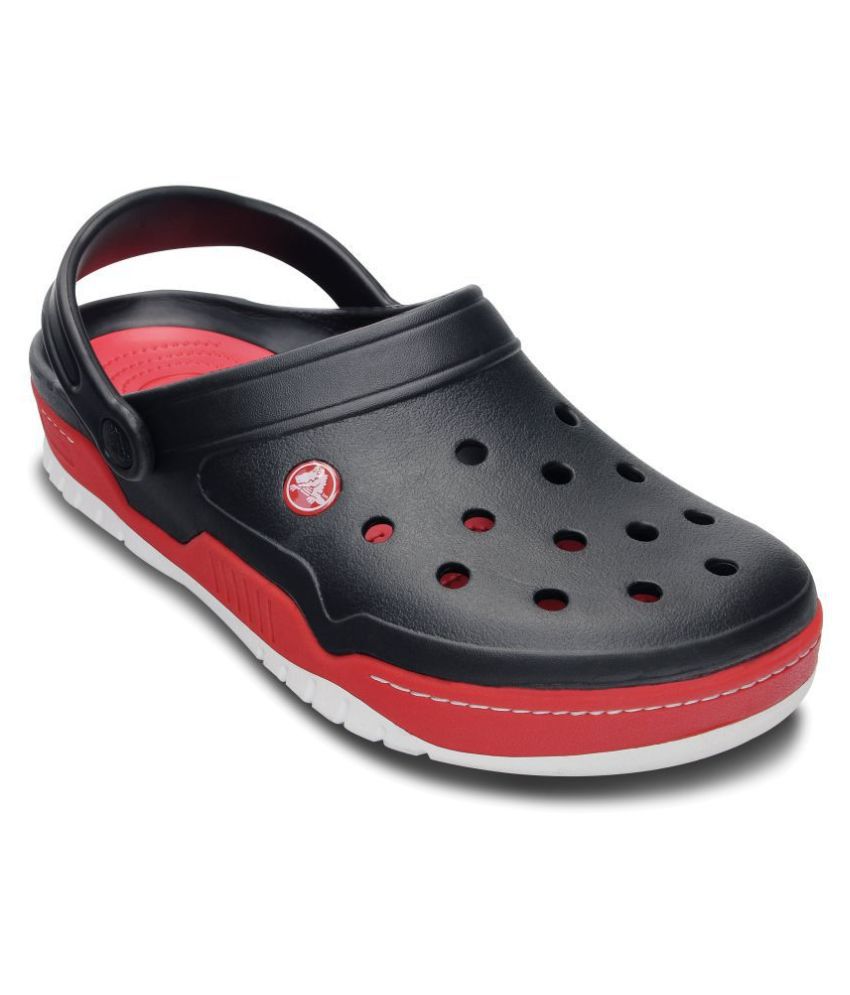 Crocs Black Croslite Floater Sandals - Buy Crocs Black Croslite Floater ...