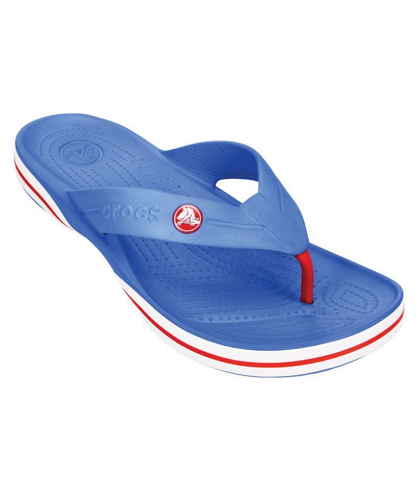 Crocs Blue Thong Flip Flop Price in India- Buy Crocs Blue Thong Flip Flop Online at Snapdeal