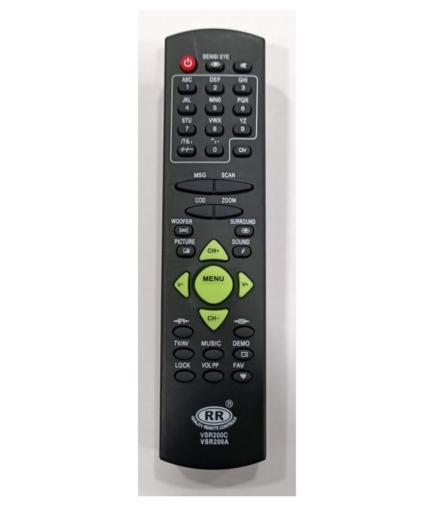 Buy Videocon Videocon Crt Tv Remote Compatible With