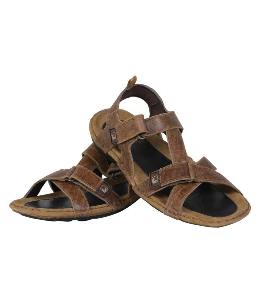 woodland beige sandals