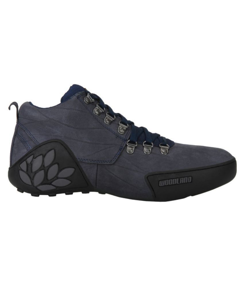 Woodland Navy Casual Shoes - Buy 
