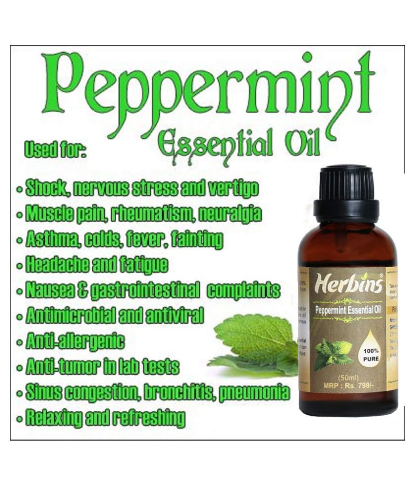 Herbins Peppermint Hair Growth Essential Oil 50 Ml Buy Herbins Peppermint Hair Growth Essential 7258