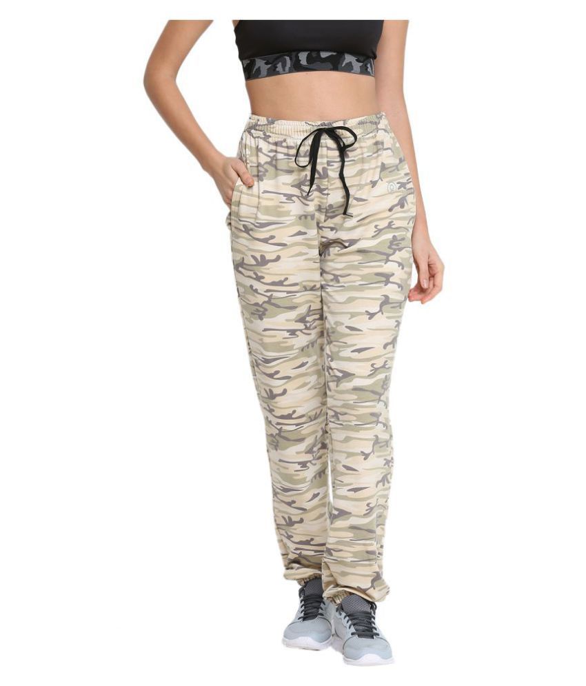 army print joggers for women