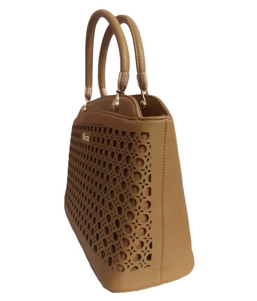 Fairshop Brown Artificial Leather Handbags Accessories - Buy Fairshop Brown Artificial Leather ...