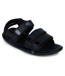 Liberty Black Mesh Floater Sandals