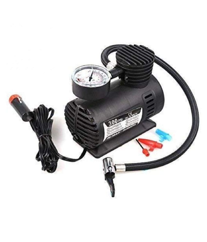 Air Compressor for Car and Bike 12V 300 PSI Tyre Inflator Air Pump for  Home: Buy Air Compressor for Car and Bike 12V 300 PSI Tyre Inflator Air  Pump for Home Online