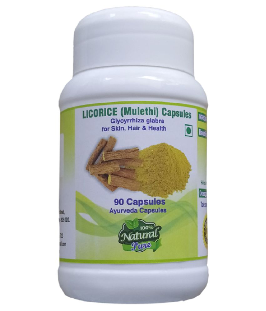     			BioMed Licorice (Mulethi) Capsules, 800 mg Capsule 90 no.s Pack Of 1