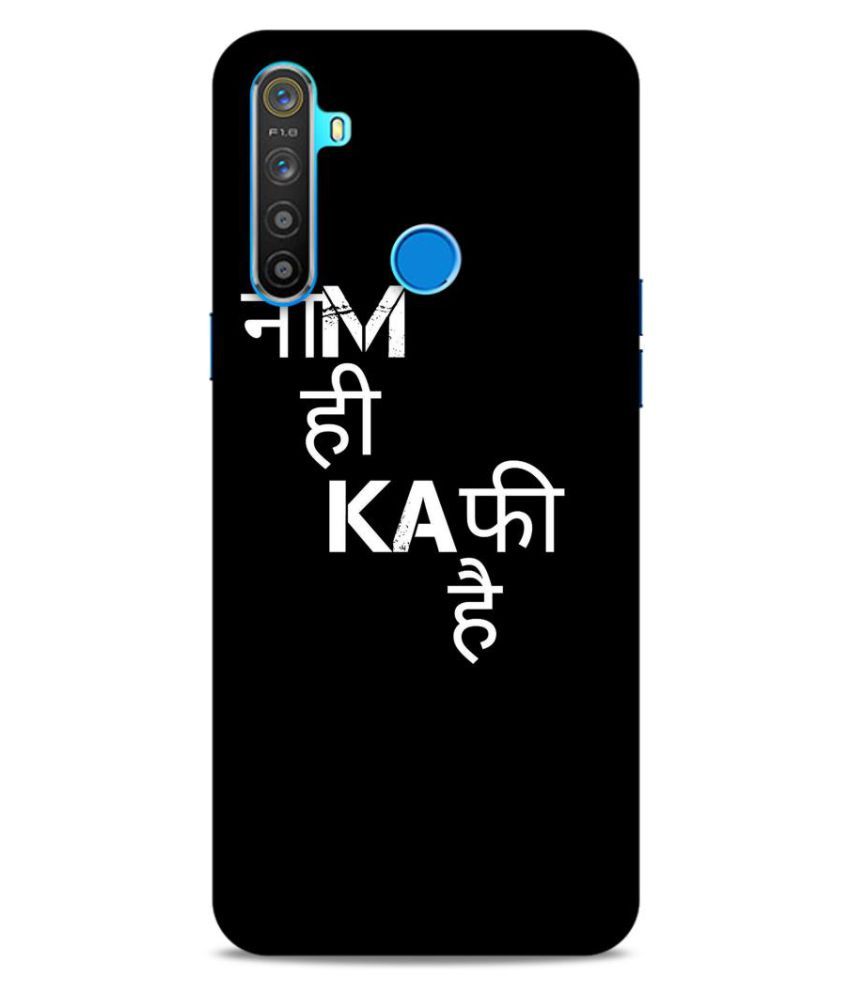 Realme 5 3D Back Covers By GHR Tech World Anti-colour fading - Printed