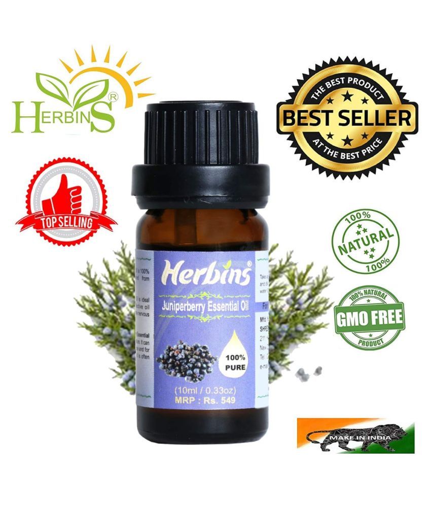 Herbins Juniper Berry Skin Anti Aging Essential Oil 10 mL Buy Herbins